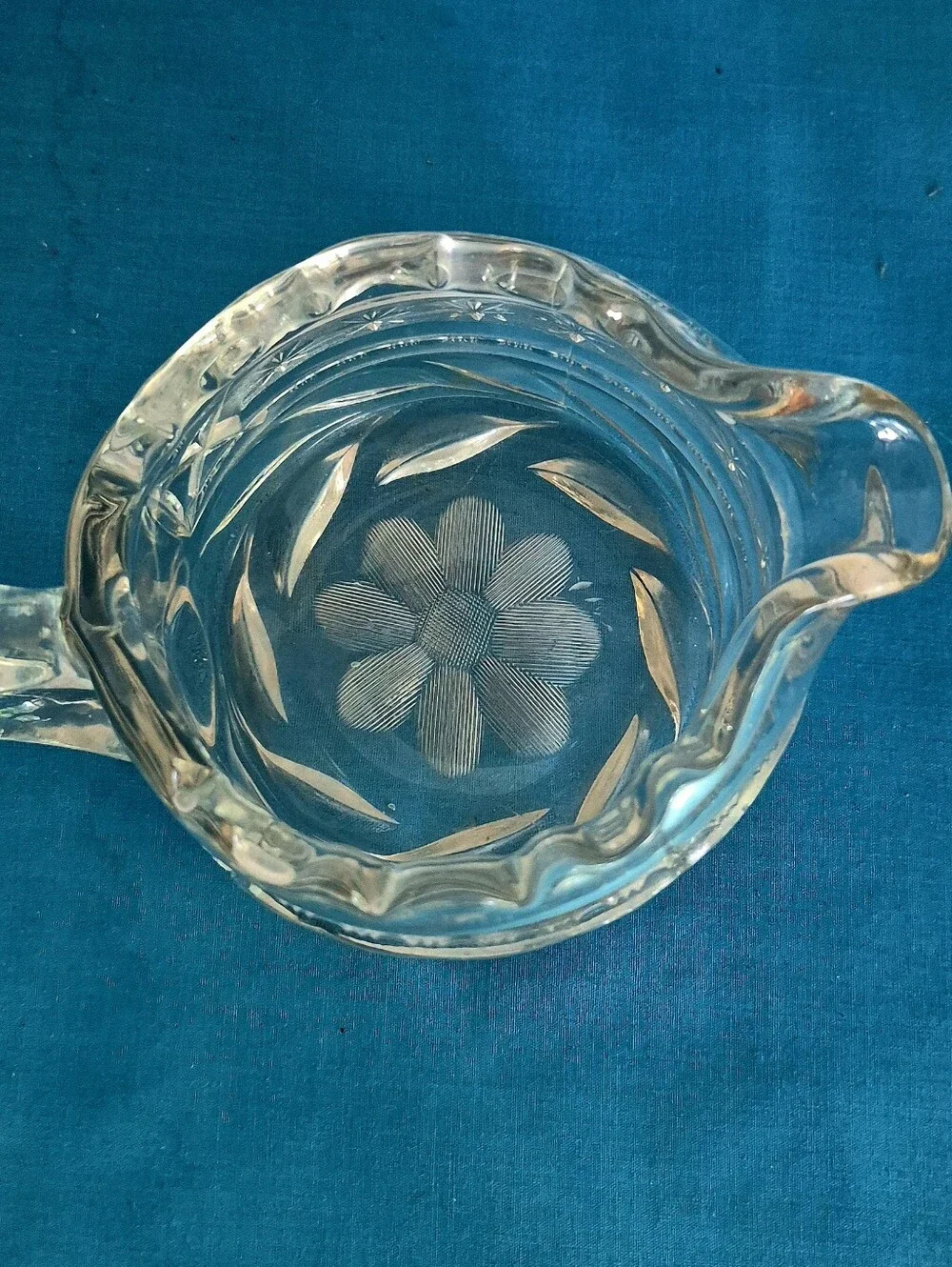 Antique EAPG McKee Innovation Creamer Early American Pressed Glass 1900s USA